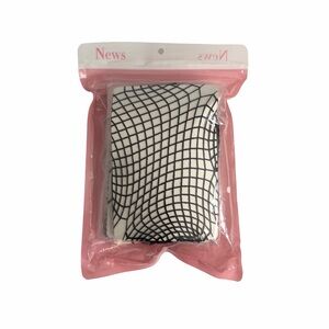 New High Waisted Fishnet Tights One Size Fits S-XXL Set of 4 Stretchy Waistband